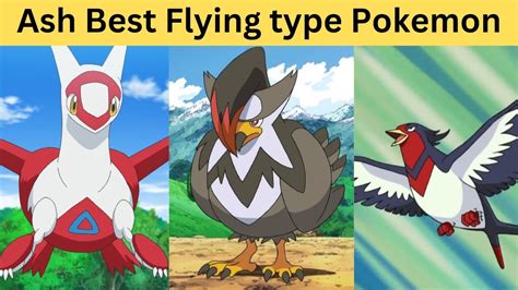 Strongest Flying Type Pokemon Of Ash In Hindi Ash Swellow Vs