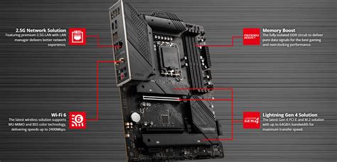 Mainboard MSI MAG B660 TOMAHAWK WIFI DDR4