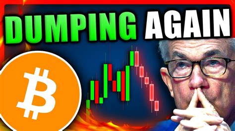 Bitcoin Dump Continues Prepare For Massive Volatility Ahead Bitcoin