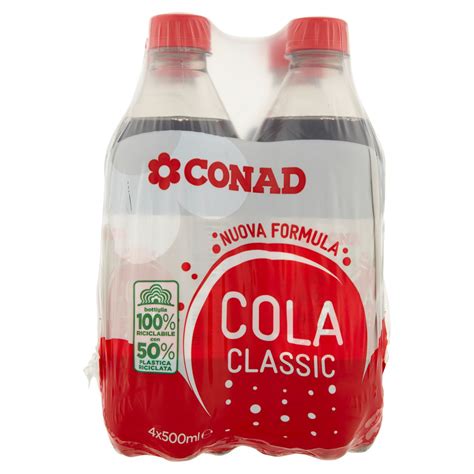 Cola Classic 4 x 500 ml Conad in vendita online | Conad