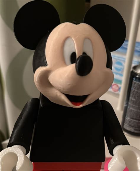 Mickey Mouse Brick Character Large By Wfa Builder Makerworld