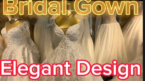 Elegant BRIDAL GOWN DISENYO PANDI BULACAN YouTube