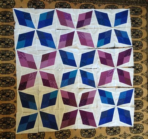 Annelieses Arkansas Traveler Quilt Pieced Together