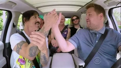 Red Hot Chili Peppers And James Corden STRIP And Wrestle During Amazing Carpool Karaoke Irish