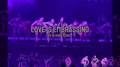 Love Is Embrassing💜live In Hong Kong🇭🇰 I Took This😁 Youtube