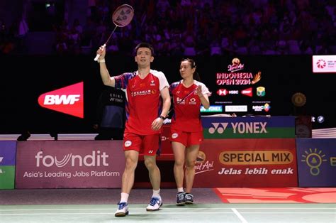 Hasil Final Indonesia Open 2024 Zheng Huang Ambyar Dengan Kesalahan