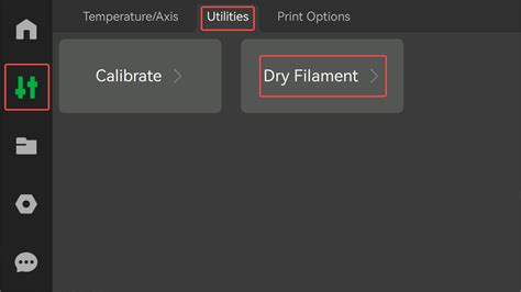 Procedure And Mf File For Drying Filament With The X Series Printer