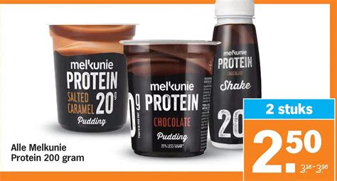 Alle Melkunie Protein Gram Aanbieding Bij Albert Heijn