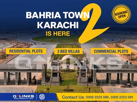 Bahria Town Karachi 2 Is Here Q Links