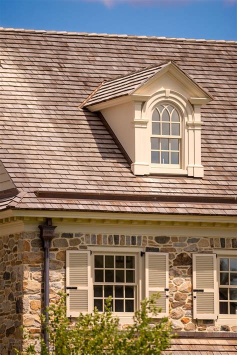 Traditional Exterior Dormer With Arch Window And Georgian Details