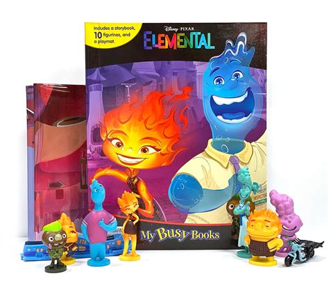 Disney Pixar Elemental My Busy Books Amazon Br