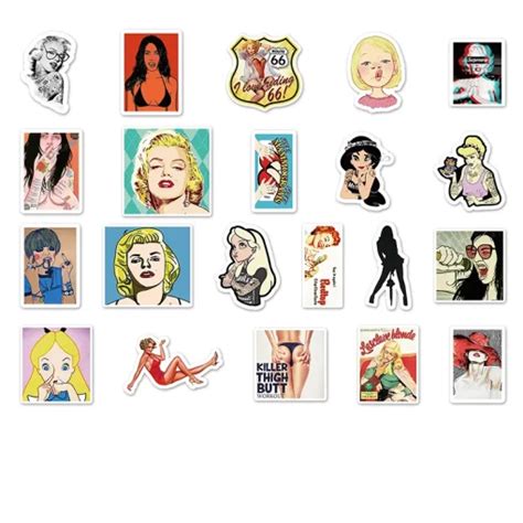 71pcs Sexy Stickers Wholesale Stickers