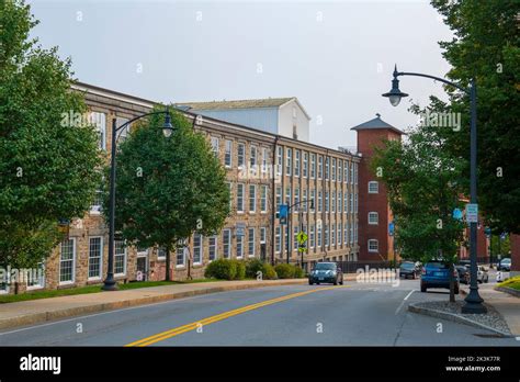 Newmarket Mills Building On Lamprey River On Main Street In Historic