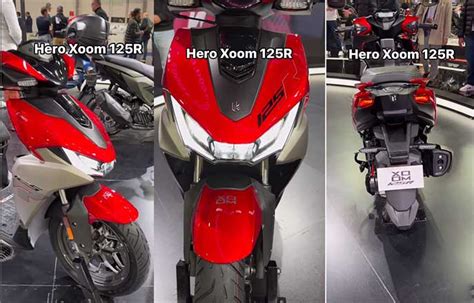 Hero Xoom 125R Price Launch Date Top Speed Mileage Features Specs