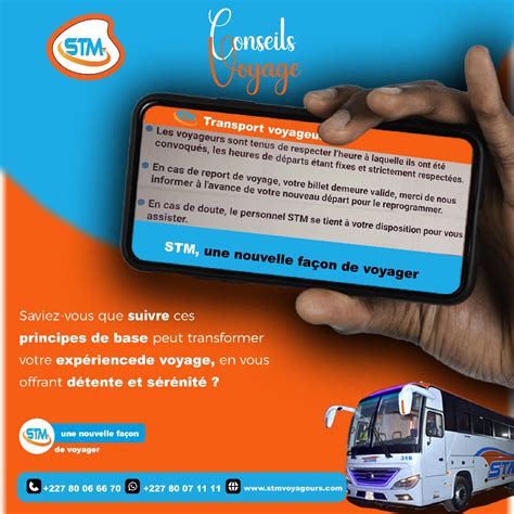 Êtes vous un voyageur avisé Société de Transport Moderne STM