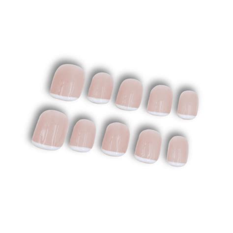 Nude İnce French Takma Tırnak