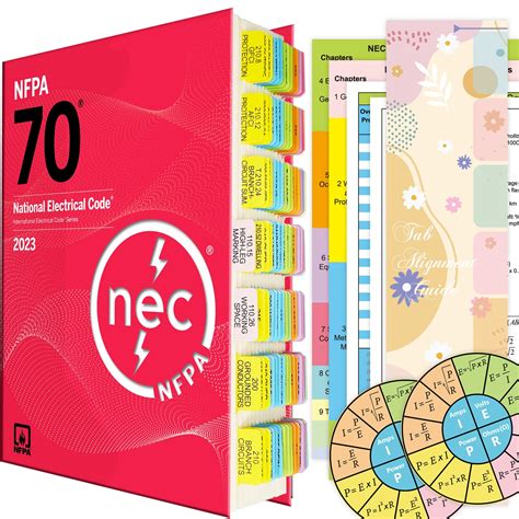 Buy Nec Code Book Tabs Color Coded For National Electrical Code