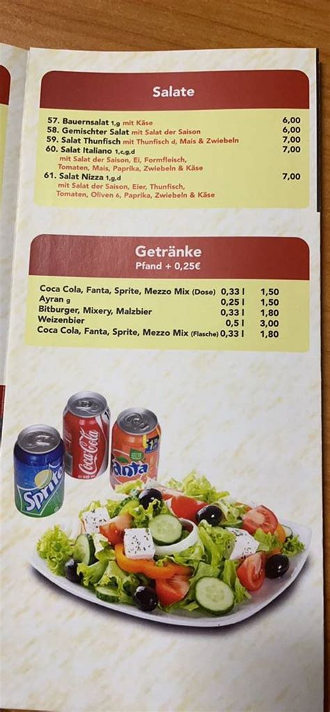 Speisekarte Von Deniz Kebap Pizza Haus Wadern