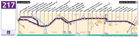 Bus Line 217: map, stops, and real-time schedules | Bonjour RATP