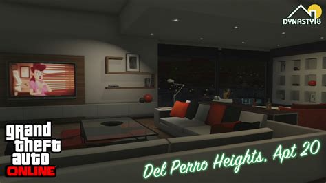 Gta Online Properties Del Perro Heights Apt 20 205000 Youtube