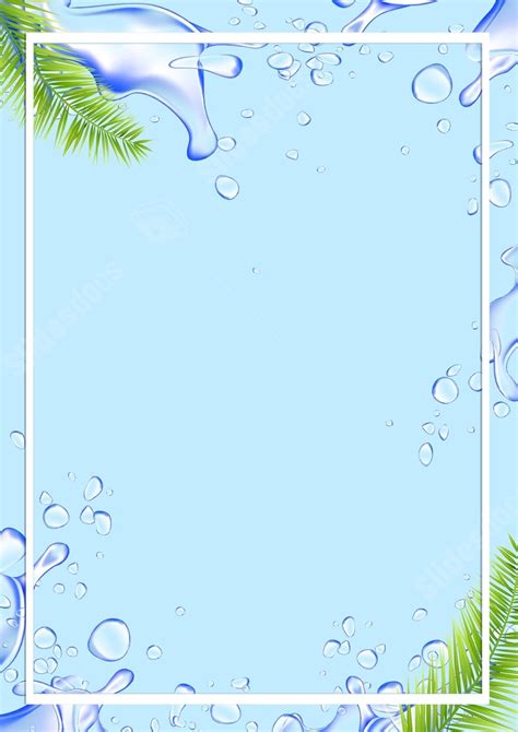 Water Border Design