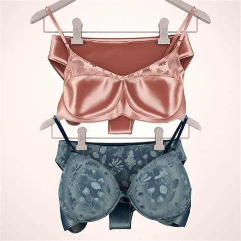 Set Of Lingerie For Stores And Boutiques D Model CGTrader