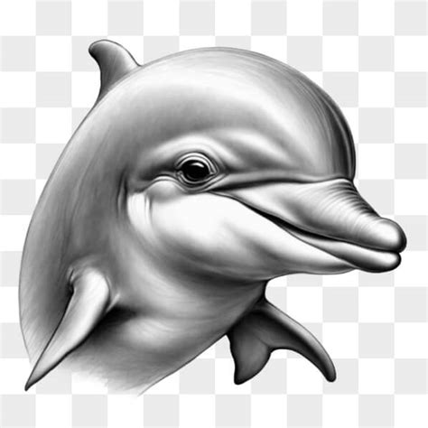 Download Educational Drawing of a Dolphin's Head Sketches Online - Creative Fabrica