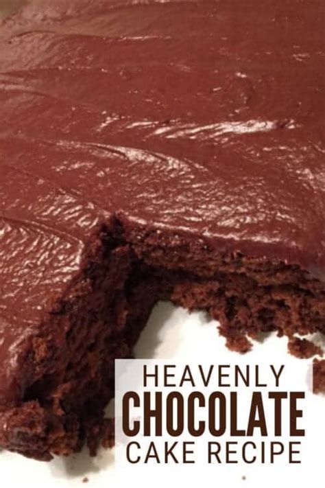 Heavenly Chocolate Cake Recipe Miracle Whip Cake