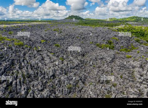 Rugged Karst Landscape Tsingy De Ankarana Ankarana National Park