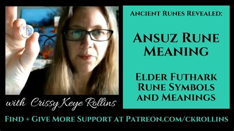 Ansuz Rune Meaning Elder Futhark Runes Ancient Runes Revealed