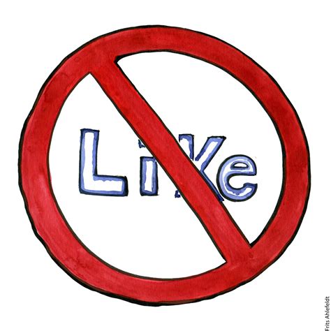 Di00150 Do Not Like Sign Frits Ahlefeldt