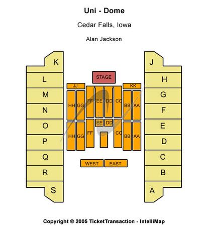 Uni-dome Tickets in Cedar Falls Iowa, Uni-dome Seating Charts, Events ...