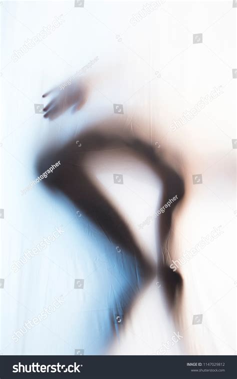 Nude Male Silhouette Man Bending Down库存照片1147029812 Shutterstock