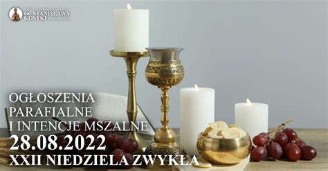 XXII NIEDZIELA ZWYKŁA 2022 08 28 Parafia Niskowa