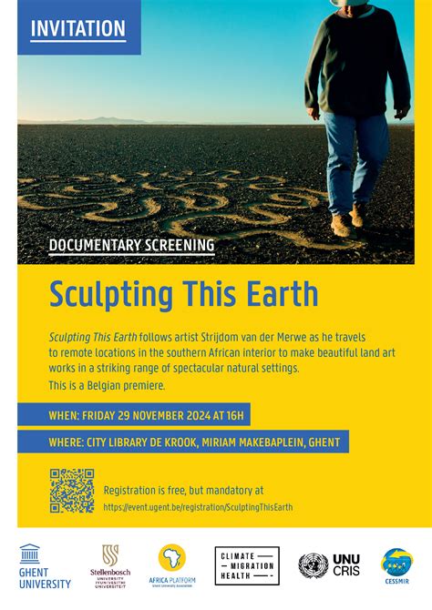 Documentary Screening Sculpting This Earth Africa Platform