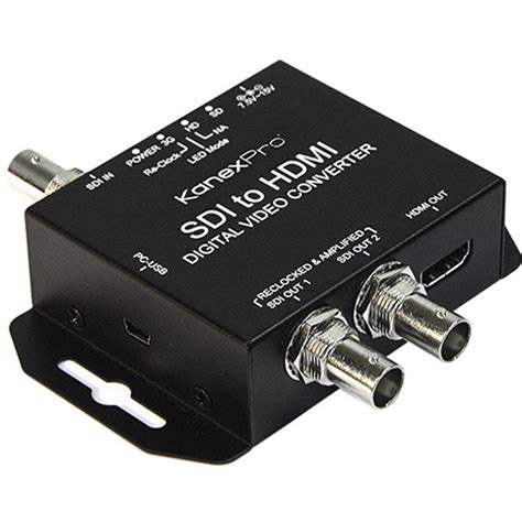 Kanexpro Sdi To Hdmi And Dual Sdi Converter Sdi Sdhdxpro Bandh Photo