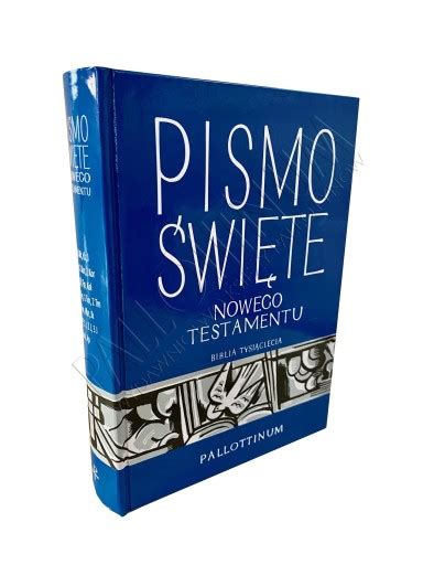 Pismo Wi Te Nowy Testament Bardzo Du Y Druk Ksi Ka