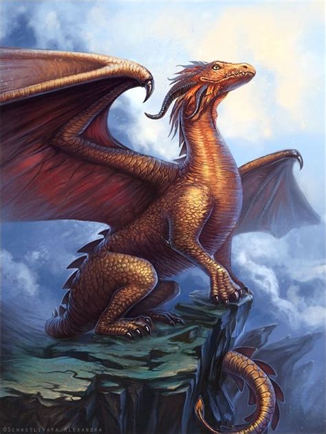 Прекрасное цифровое творчество Александры Счастливой | Dragon artwork ...
