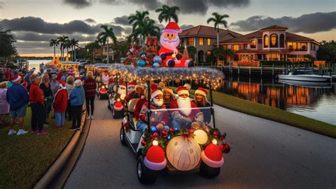 2023 Riviera Bay Holiday Golf Cart Parade Riviera Bay Collective