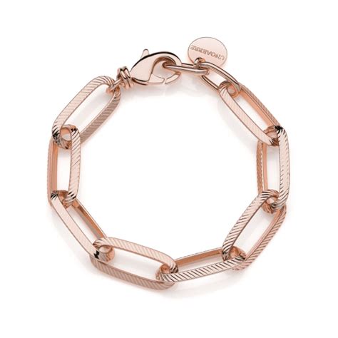 Bracciale Catena Bronzo Rosa Unoaerre Gioielli