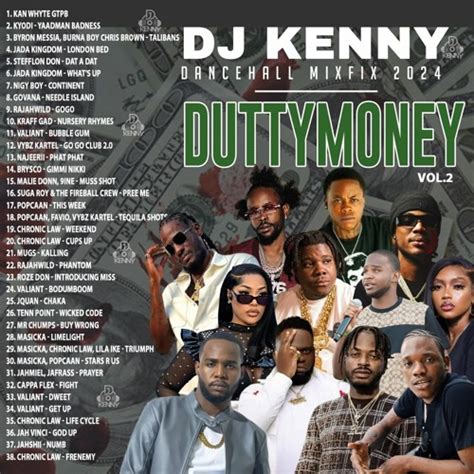 Stream DJ KENNY DUTTY MONEY DANCEHALL MIXFIX VOL2 2024 By DJ KENNY A