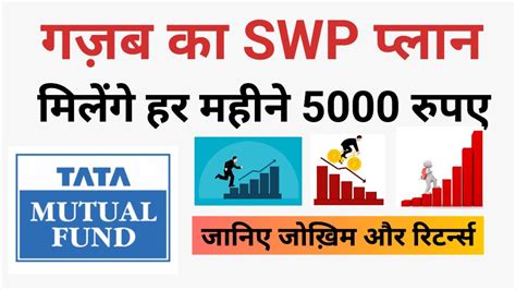 Mutual Funds Best Swp Plan Tata Balanced Advantage Fund Youtube