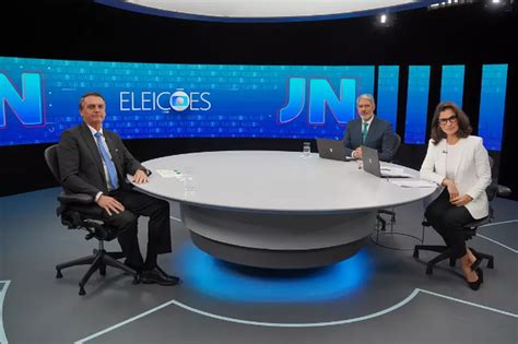 Ao Vivo Jair Bolsonaro Entrevistado No Jornal Nacional Da Tv Globo