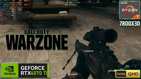 CALL OF DUTY WARZONE 3 RTX 4070 Ti RYZEN 7 7800X3D YouTube