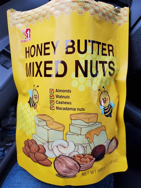 Honey Butter Mixed Nuts Half Gone 30 Minutes After Leaving Costco Rcostco