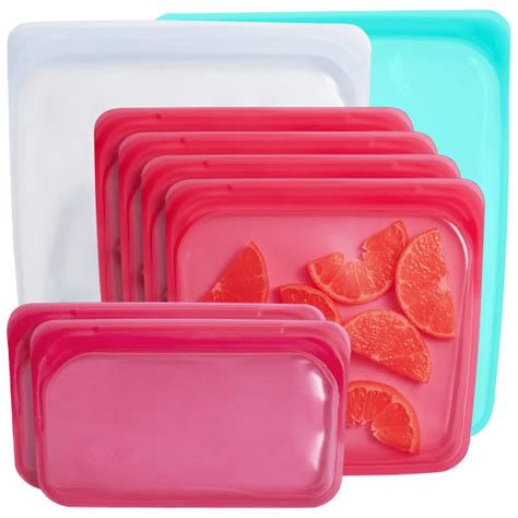 Morningsave Stasher Reusable Food Storage Bags 8 Piece Set