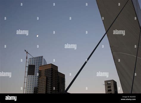 Puerto Madero Bridge Detail Lines Stock Photo Alamy