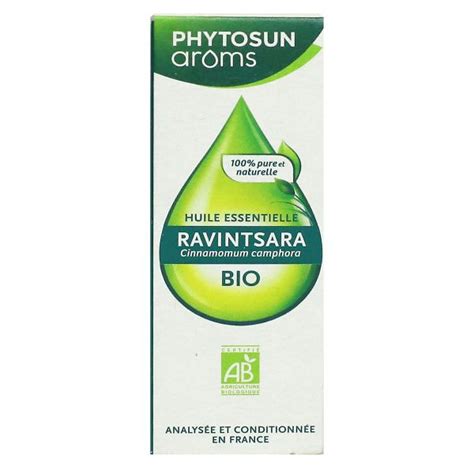 L Huile Essentielle De Ravintsara Bio De Phytosun Ar Ms Est Une Huile