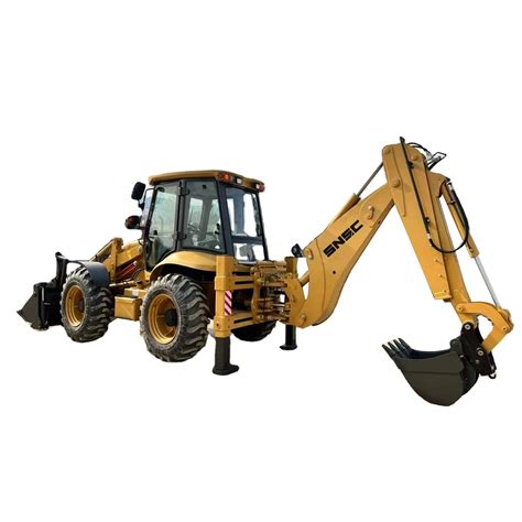 Mini Retroexcavadora Backhoe Loader Tractors 4X4 Loader And Backhoe