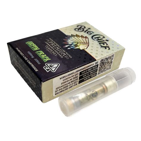 Big Chief Live Resin 1g Cartridges WowRochester Vapes